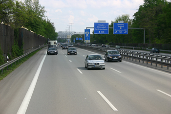 A115 Autobahn Berlin AVUS Zubringer 54