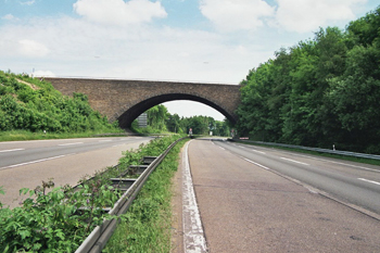 A1 Autobahn Brücke Wermelskirchen 14