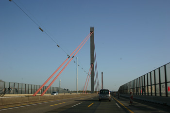 A1 Autobahnbrücke Leverkusen Sperrung für Lkw Bundesautobahn 85
