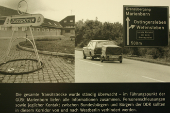 A2 Autobahn Grenzkontrollanlagen Marienborn Helmstedt Gedenkstätte Deutsche Teilung 41