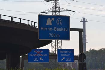A42 A43 Autobahnkreuz Herne Baukau Tunneldurchstich Tunnelbau Autobahntunnel 4285
