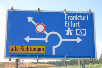 A4 Bundesautobahn Trassenverlegung Friedewald Kreisverkehrsplatz 41