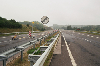 A 1 Eifelautobahn provisorische Anschlußstelle Rengen 11