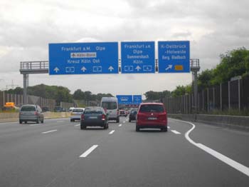 A 3 Bundesautobahn Ausbau achtstreifig Kölner Ring Verkehrsfreigabe AS Köln-Dellbrück 67