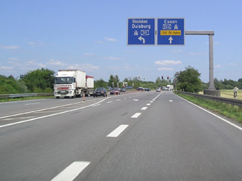A 524 B 288 Autobahnkreuz 332