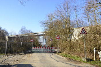 A 544 Aachen Autobahn Vollsperrung Haarbachtalbrücke Sprengung Brückenneubau Hüls 40