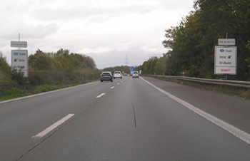 Autobahn Rheinbrücke Duisburg Neuenkamp A40 Vollsperrung Verkehrsfreigabe 37