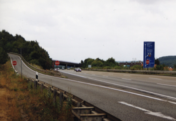 Autobahndreieck Kirchheim Bundesautobahnen A 7 A 4 1 190-03