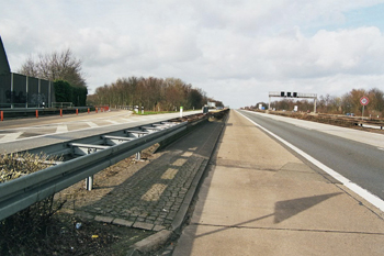 Autobahnkreuz Kaarst Bundesautobahnen A 52 A 57 6A