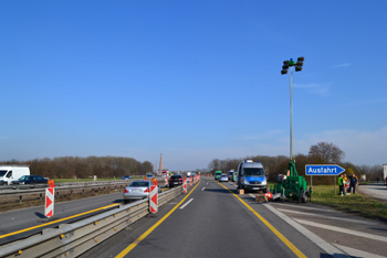 Autobahnpolizei Rheinbrücke Duisburg Neuenkamp Verkehrskontrolle 59