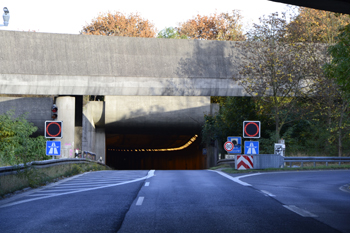 Autobahntunnel A46 Düsseldorf Universitätstunnel  Tunnel Wersten 154