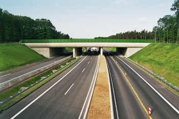 Grünbrücke Autobahn A 52 Elmpt 1