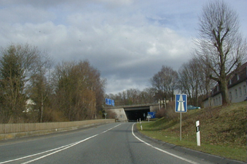 Kirchheimer Dreieck  Autobahn A 4 Autobahn A 7 01