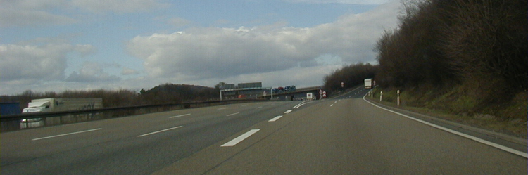 Kirchheimer Dreieck  Autobahn A 4 Autobahn A 7 04