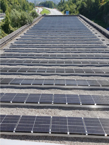 Sicherheitsausbau Ambergtunnel Photovoltaik-Anlage Solar grüner Strom ASFINAG 002