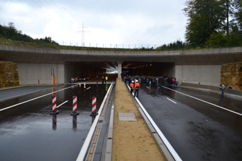 Verkehrsfreigabe Nordstrasse Luxemburg Autobahn A7 Luxembourg Nordstrooss Letzebuerg 05