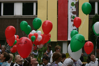 Vöde-Grundschule Bochum Kinderbarcode Luftballon 0320