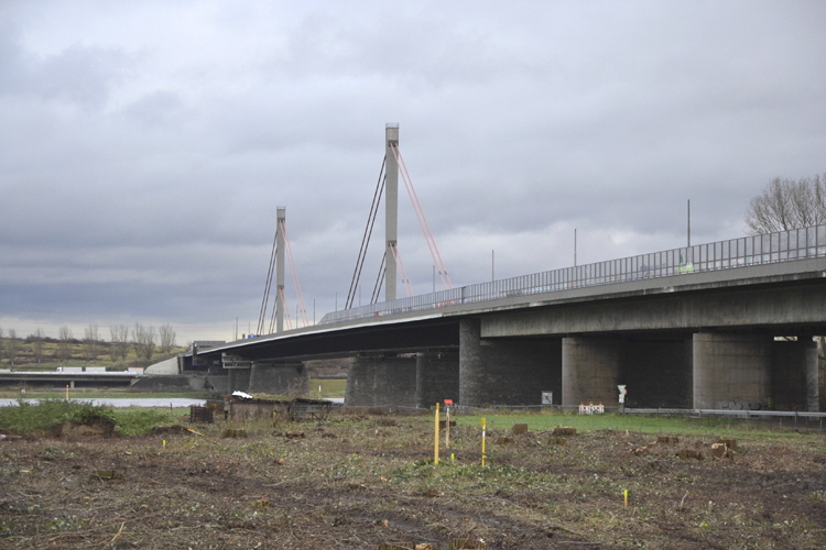 A1 Autobahn Rheinbrücke Leverkusen Neubau Köln-Merkenich 31