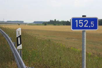 A72 Autobahn Umfahrung Borna B95 Betriebskilometer 99